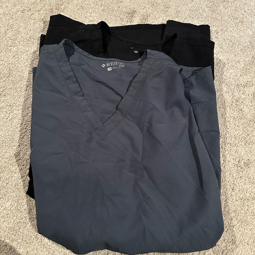 Med Couture Maternity Scrub Tops